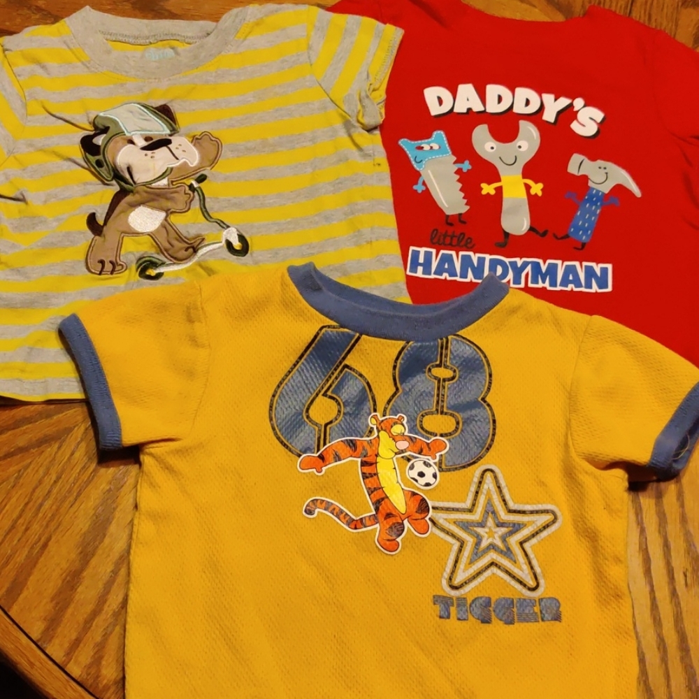 Size 24M Boys 23 Piece Shorts/Tee/Onesie Bundle - Picture 8 of 13